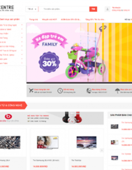 Website bán hàng công nghệ