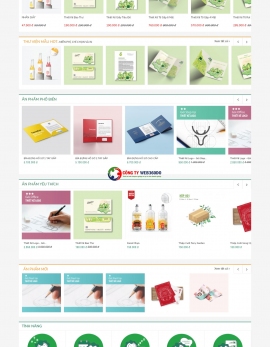 Website công ty in ấn