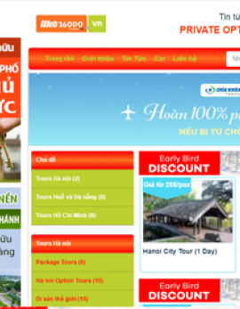 Website du lịch (Travel)