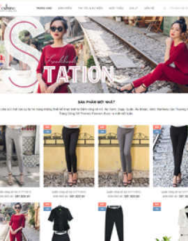 Website áo quần thời trang