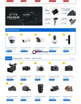 Thiết kế Website bán, Điện máy , Điện tử, Thiết bị số, kỹ thuật số