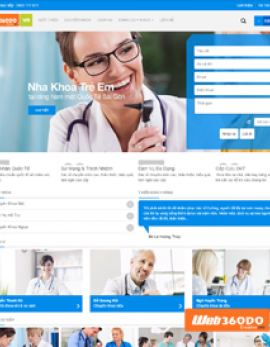 Thiết kế website phòng khám