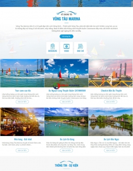 Thiết kế website Vũng Tàu Marina
