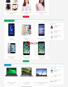 Thiết kế website thời trang