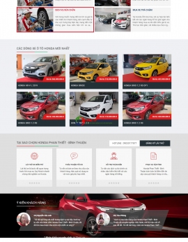 Thiết kế website showroom ôtô chuyên nghiệp