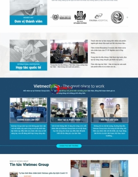 Thiết kế Website Web dược phẩm Y tế