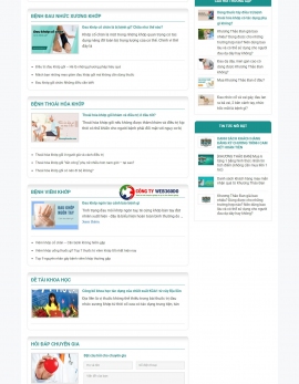 Thiết kế website bán thực phẩm chức năng chuyên nghiệp