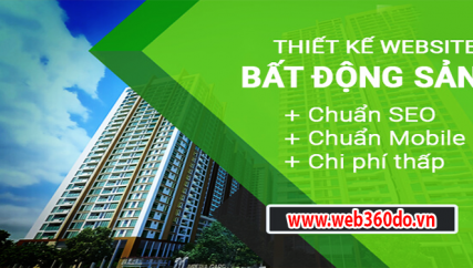 Tạo website bất động sản Ấn Tượng Riêng Với Website Chuyên Nghiệp Chỉ với 484K/Tháng !