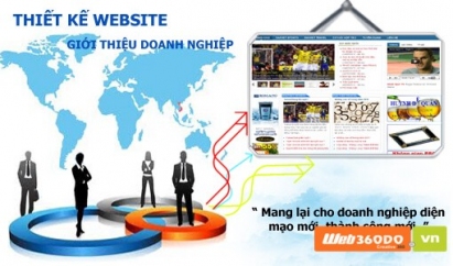 thiết kế website giới thiệu công ty