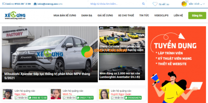 Xế Cưng - website mua bán ô tô cũ và mới nhanh miễn phí