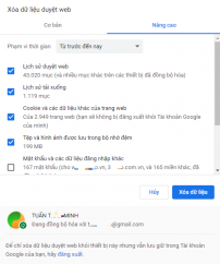 Hướng dẫn xóa cache trình duyệt