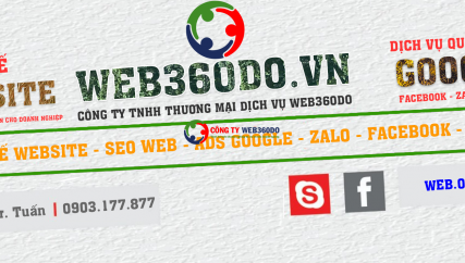 Thông báo thay đổi bộ nhận diện thương hiệu mới Công ty WEB360DO