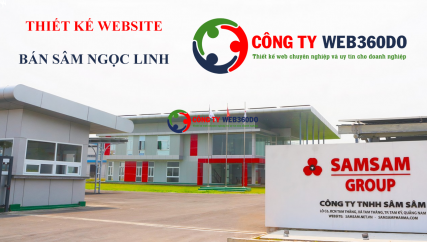THIẾT KẾ WEBSITE BÁN SÂM NGỌC LINH
