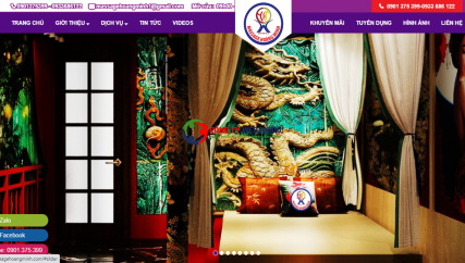Thiết kế web Massage, thẩm mỹ, Spa chuyên nghiệp | Web360do.vn