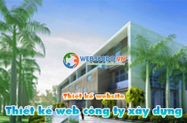 Thiết kế web công ty xây dựng