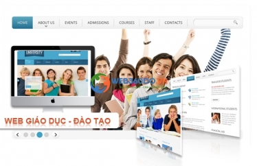 Thiết kế web Giáo dục,Trường học chuyên nghiệp