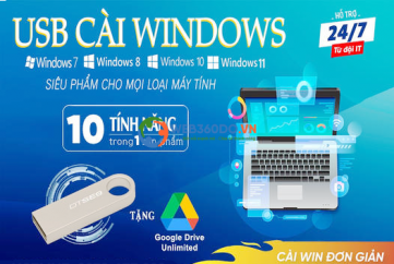 USB Cài Windows Cứu Hộ Máy Tính