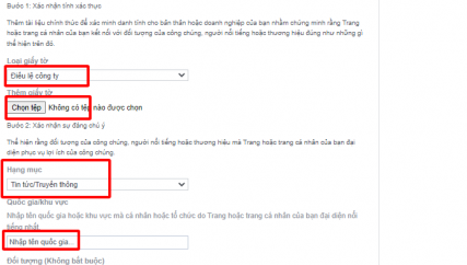 Ý nghĩa của dấu tích xanh facebook