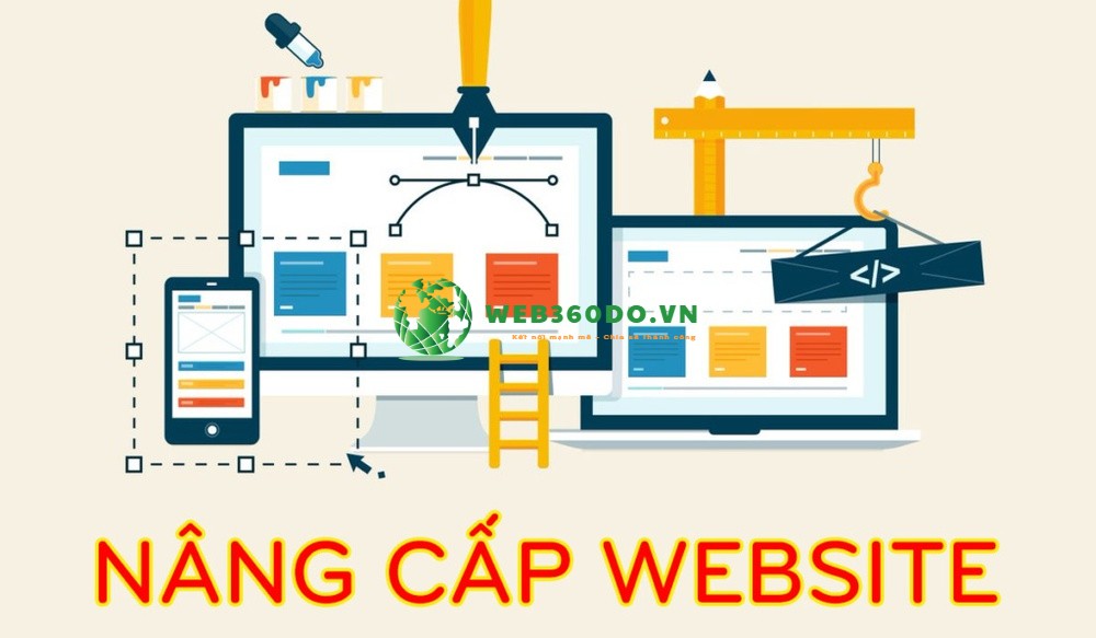 nang cap web