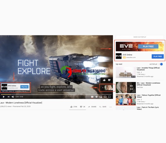 Skippable In Stream Ads