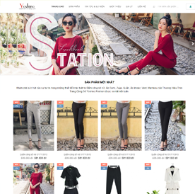 Website áo quần thời trang