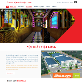 Thiết Kế Website Nội Thất việt long
