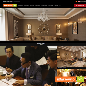 Thiết Kế Website Nội Thất ấn tượng