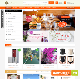 Thiết kế website bán hàng multishop