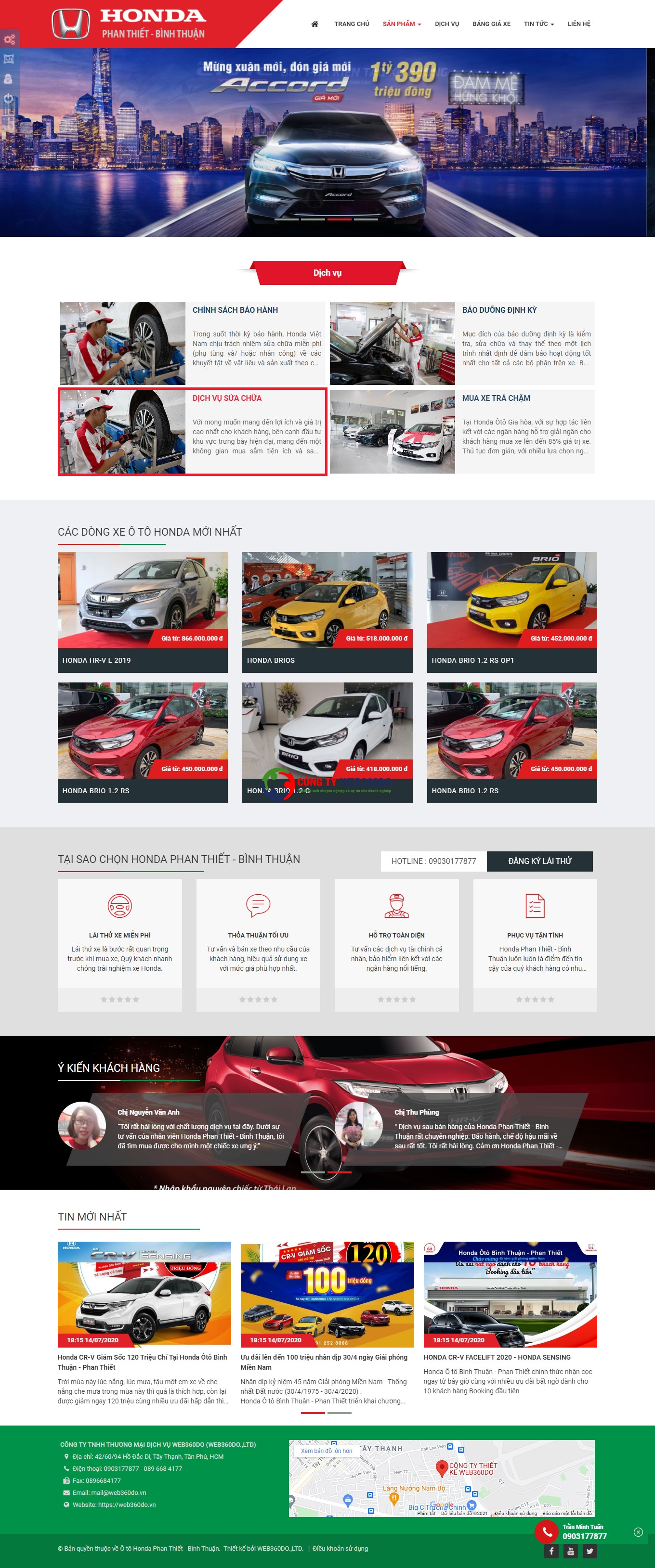 Thiết kế website điện máy chuyên nghiệp