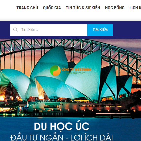 Mẫu web tin tức, giáo dục, Cổng thông tin - Portal