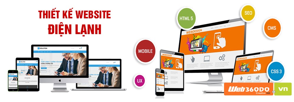 Thiết kế website điện lạnh Ấn Tượng Riêng Với Website Chuyên Nghiệp Chỉ với 284K/Tháng !