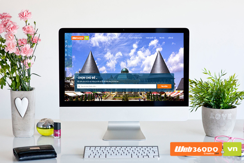 Thiết kế website du lich