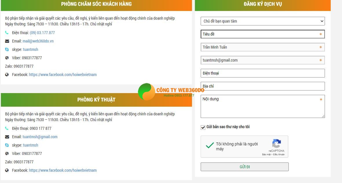 Cấu hình Google reCAPTCHA cho Website nukeviet
