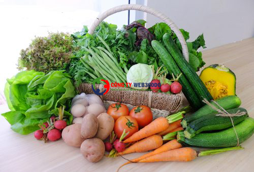 Thiết kế website bán rau củ hổ trợ dịch covid-19