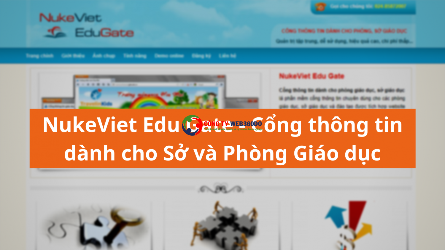 NukeViet Edu Gate - Cổng thông tin dành cho Sở và Phòng Giáo dục