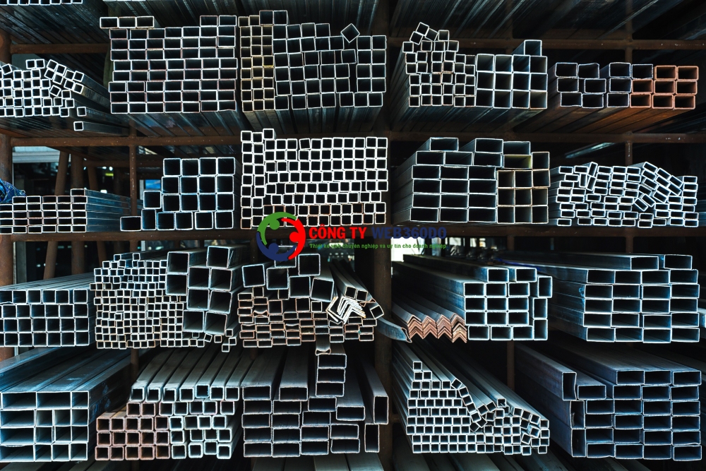 Thiết kế web kinh doanh sắt thép âu việt auvietsteel com