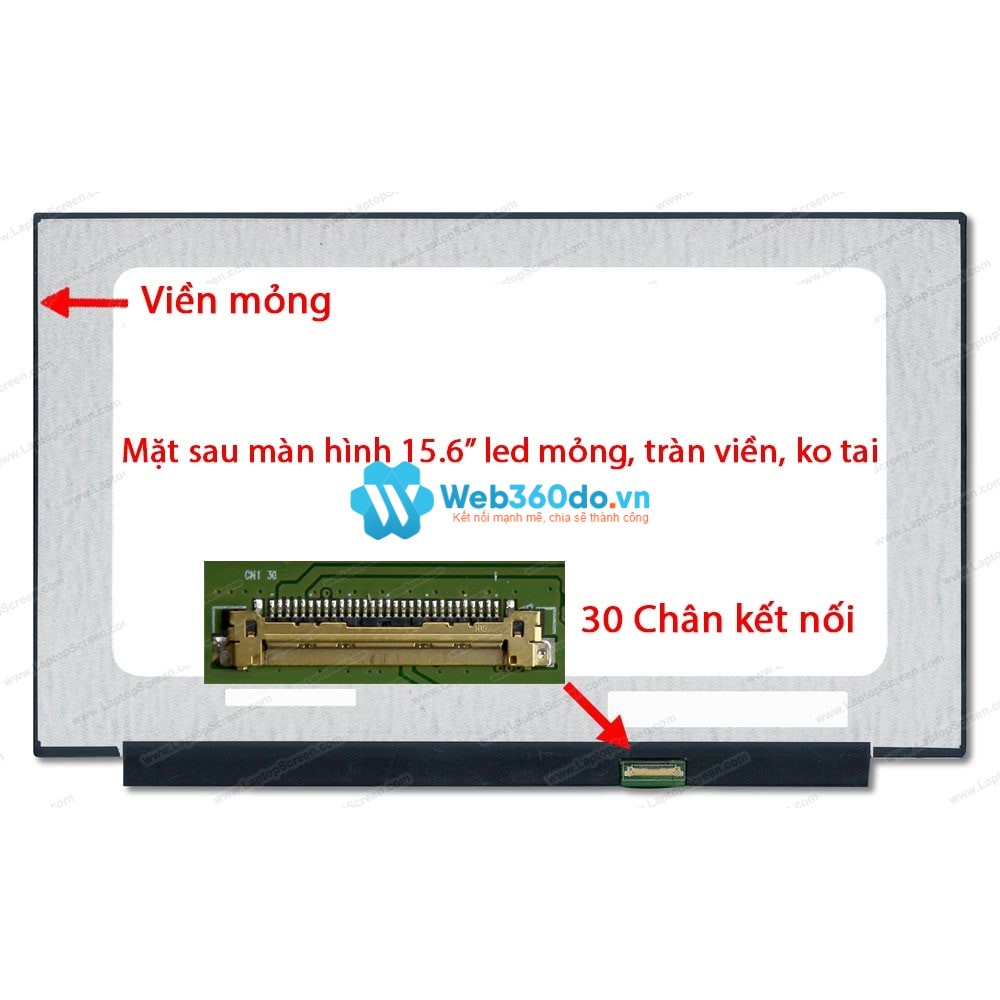man hinh 156 inch led mong full vien ko tai min