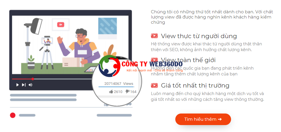 TĂNG LƯỢT XEM YOUTUBE GÍA RẺ