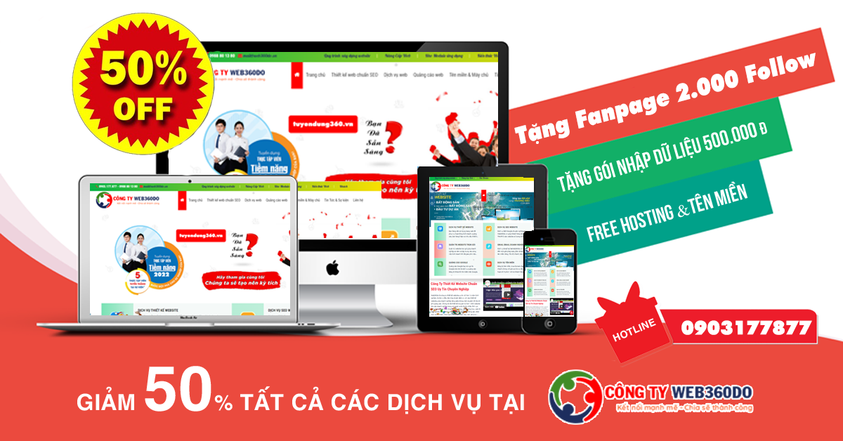 WEB360DO KHUYẾN MÃI - TRI ÂN KHÁCH HÀNG CUỐI NĂM