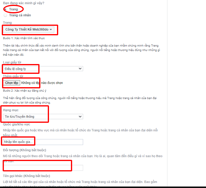 Ý nghĩa của dấu tích xanh facebook