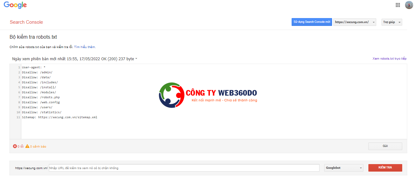 tao sitemap cho nukeviet