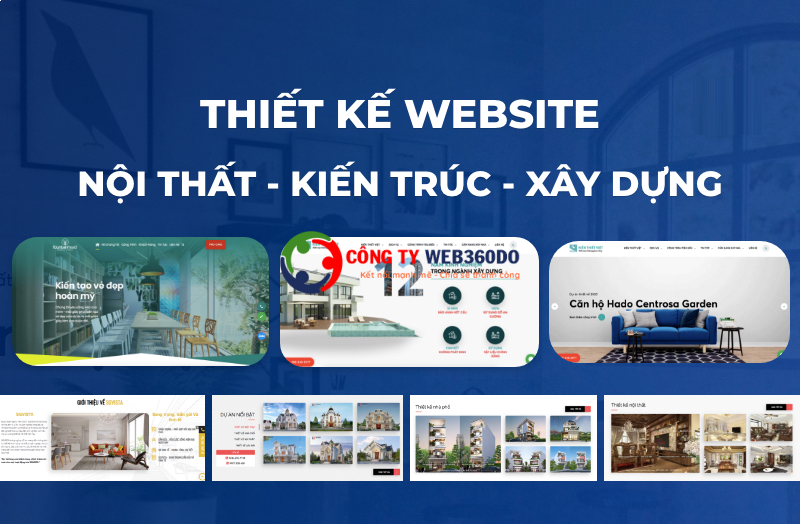 Thiết kế web xây dựng Tính năng cơ bản trong mẫu web xây dựng