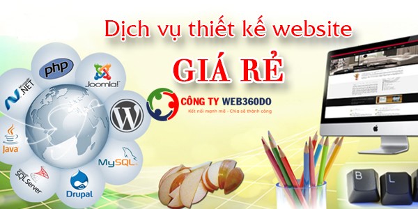 DỊCH VỤ THIẾT KẾ WEB GIÁ RẺ